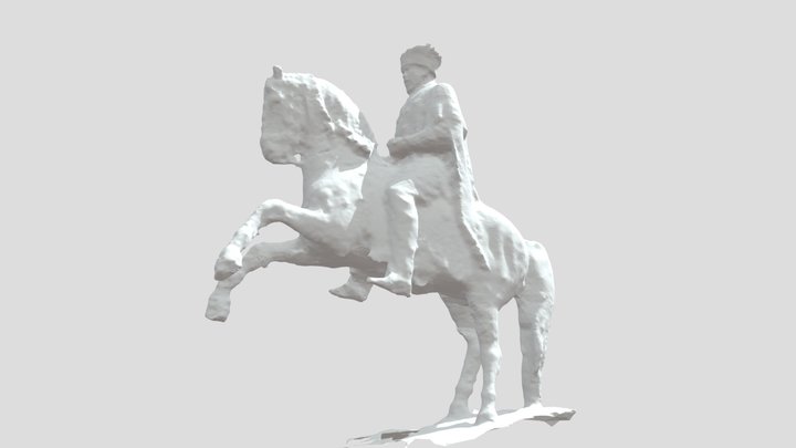 Emperor Menelik of Ethiopia 3D Model