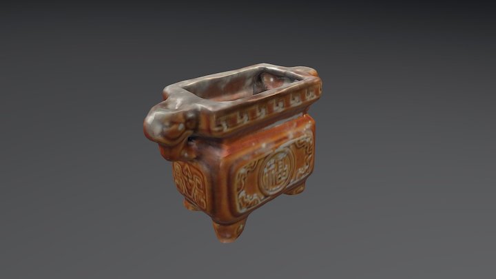 Chinese incense holder / 香爐 3D Model