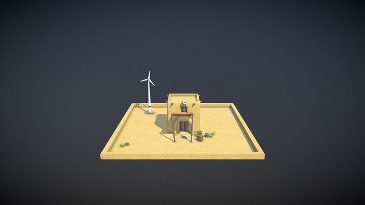 3D Turbine 3D Model