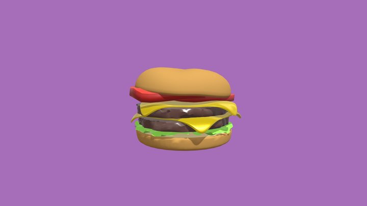 Burger (Beat Burger) 3D Model