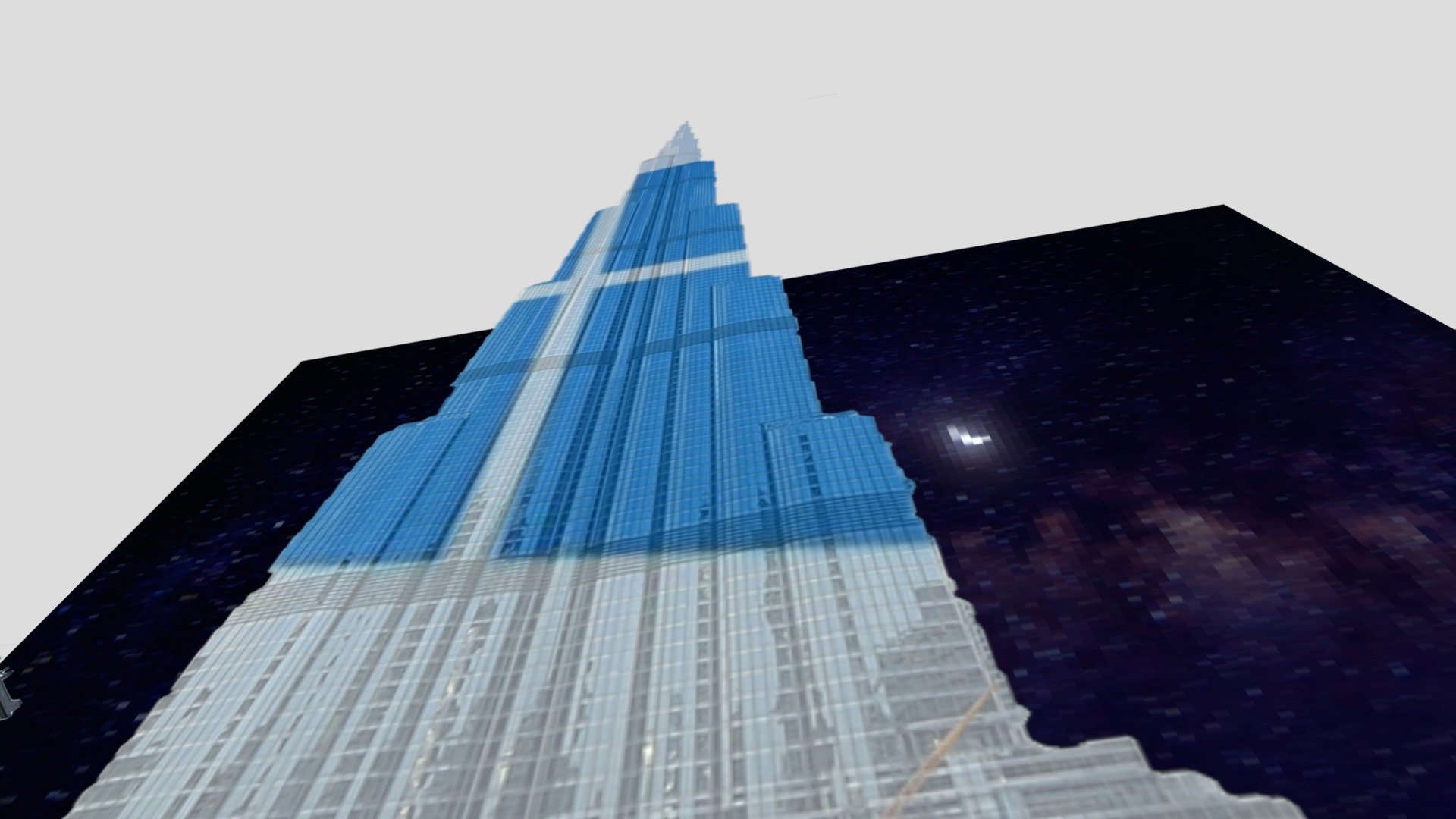 Burj Khalifa With Showing Windows 2