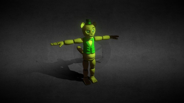 (FBX Version) Popgoes Evergreen 3D Model