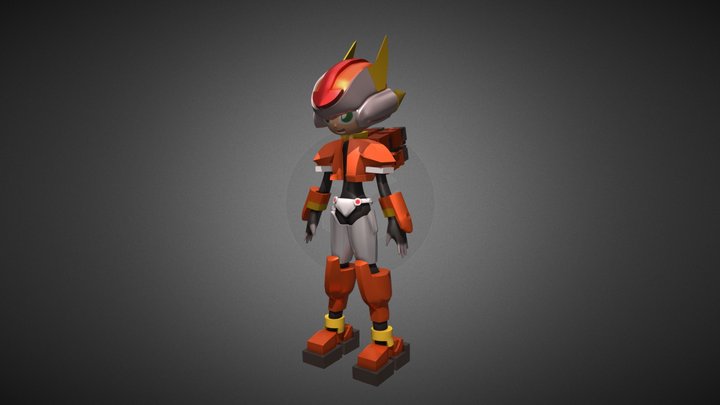 Megaman Model FX 3D Model