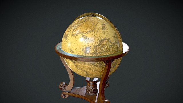 Celestial Globe 3D Model