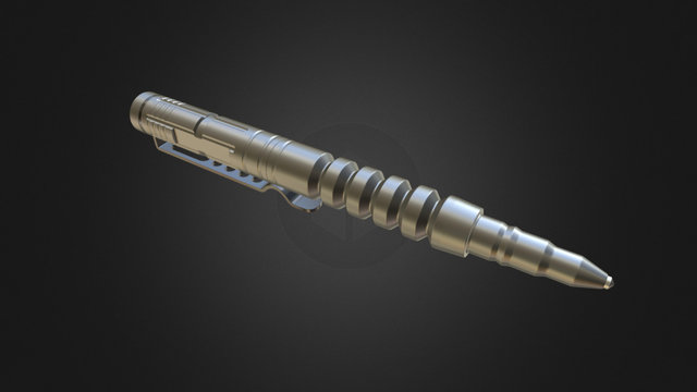 Tactical Pen 3D Model