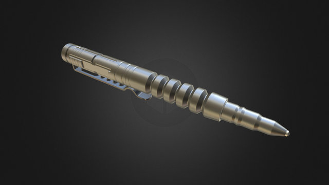 Tactical Pen 3D Model