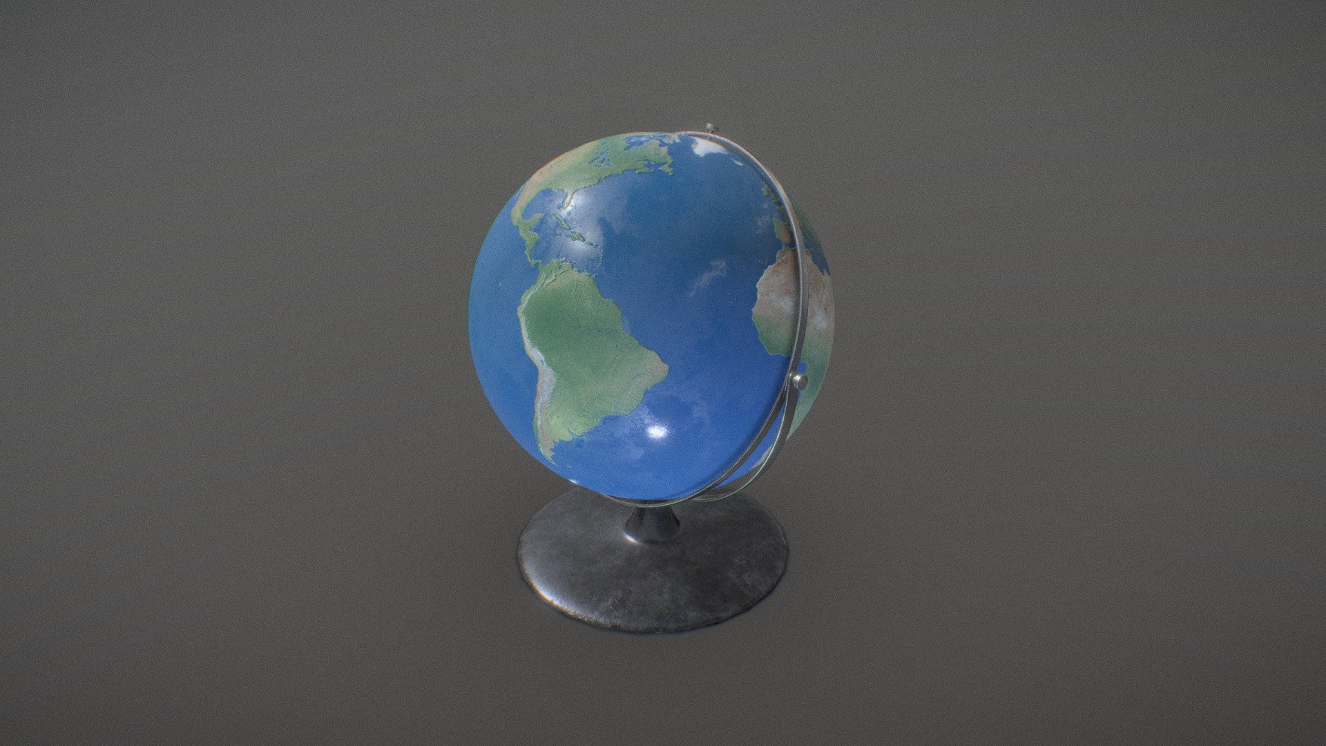 Vintage Globe Atlas