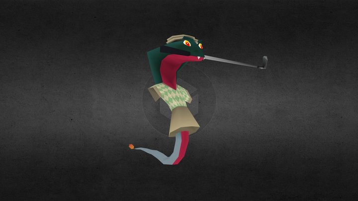 Windmill Way Small Snek 3D Model