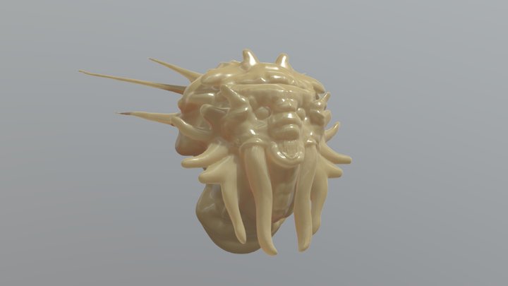 Squidy Crab 3D Model