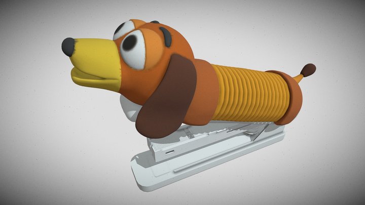 Slinky Dog 3D Model