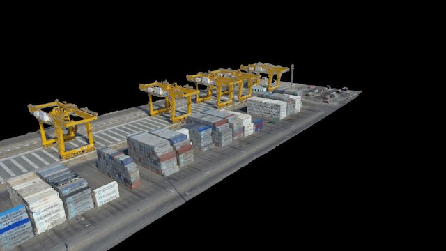 Container mapping 3D Model