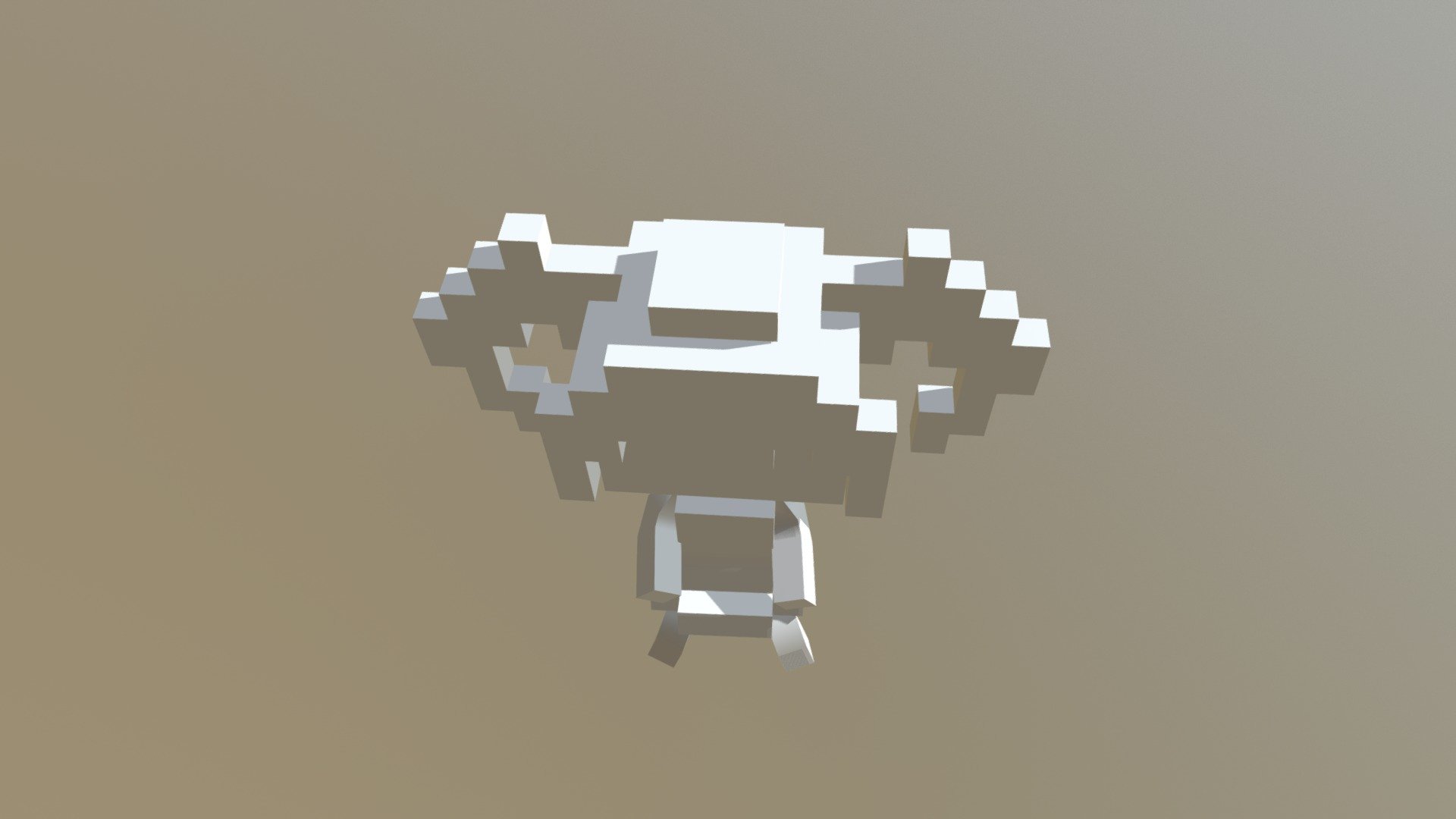 Free Voxel Girl@ Goalkeeper Catch