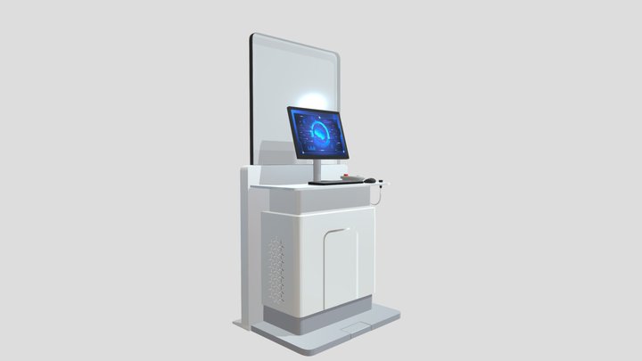 Medical Computer 3D Model