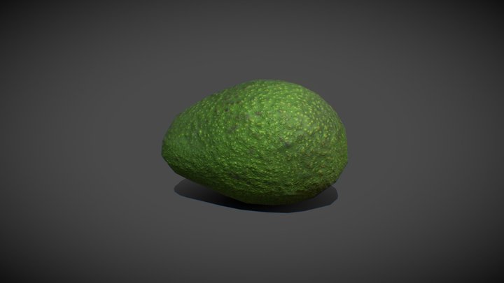 Avocado 3D Model