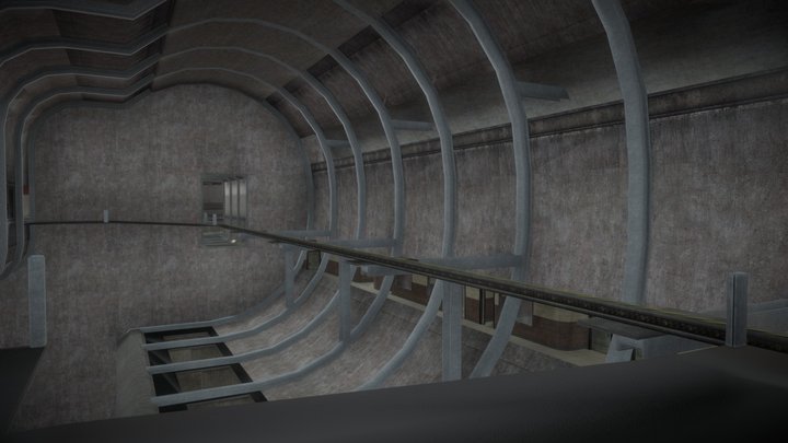 black mesa 3D Model