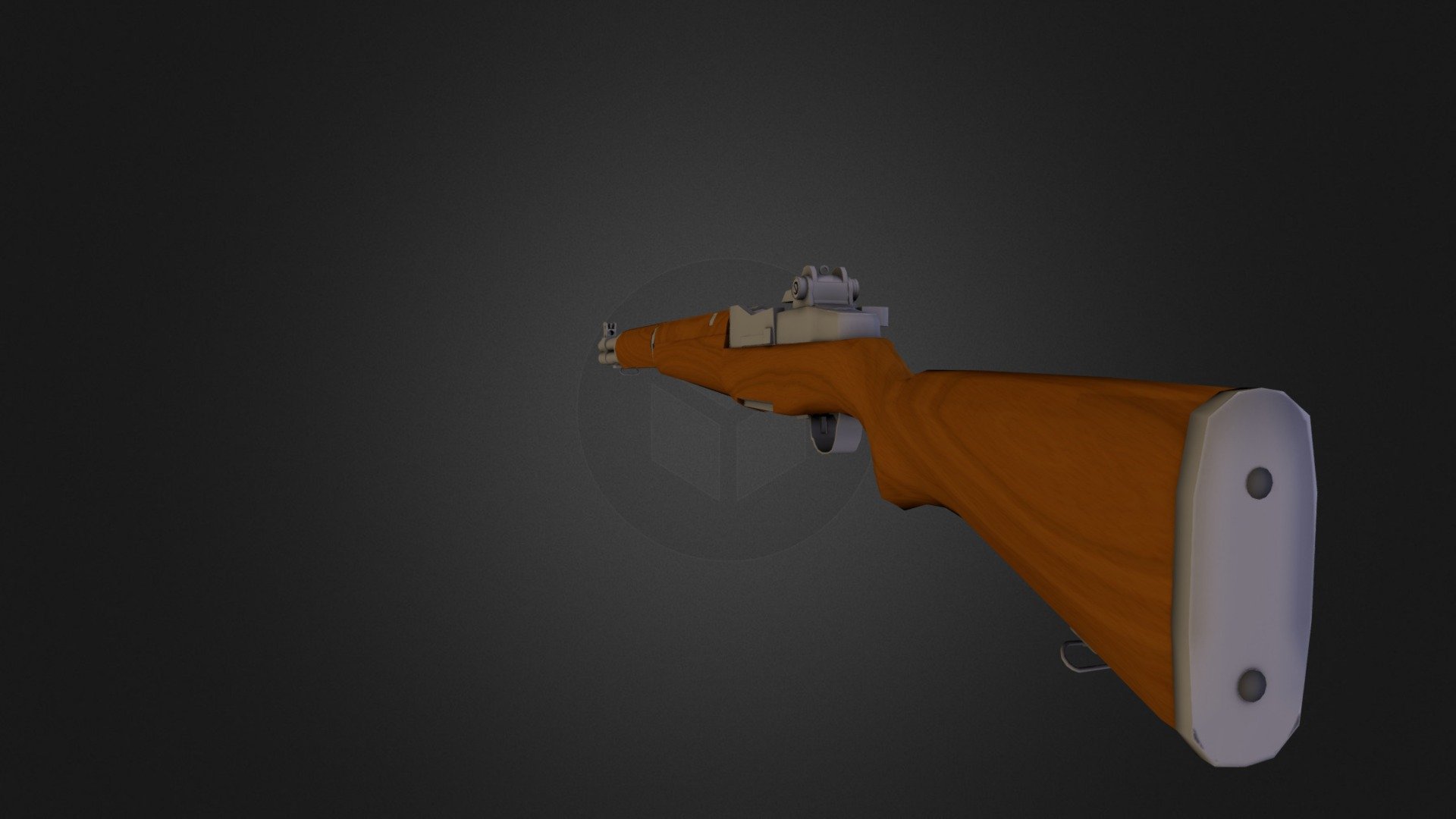 M1 Garand LowPoly Model