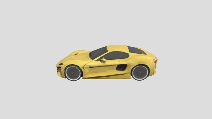 Golden_ Velocity_0717143551_texture_fbx 3D Model
