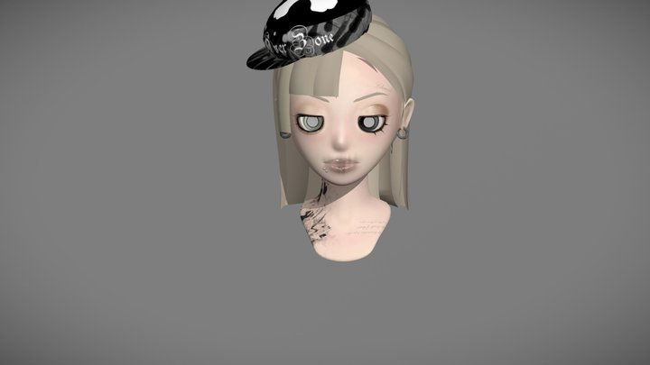 AnastasiaRosin_CharacterBust 3D Model