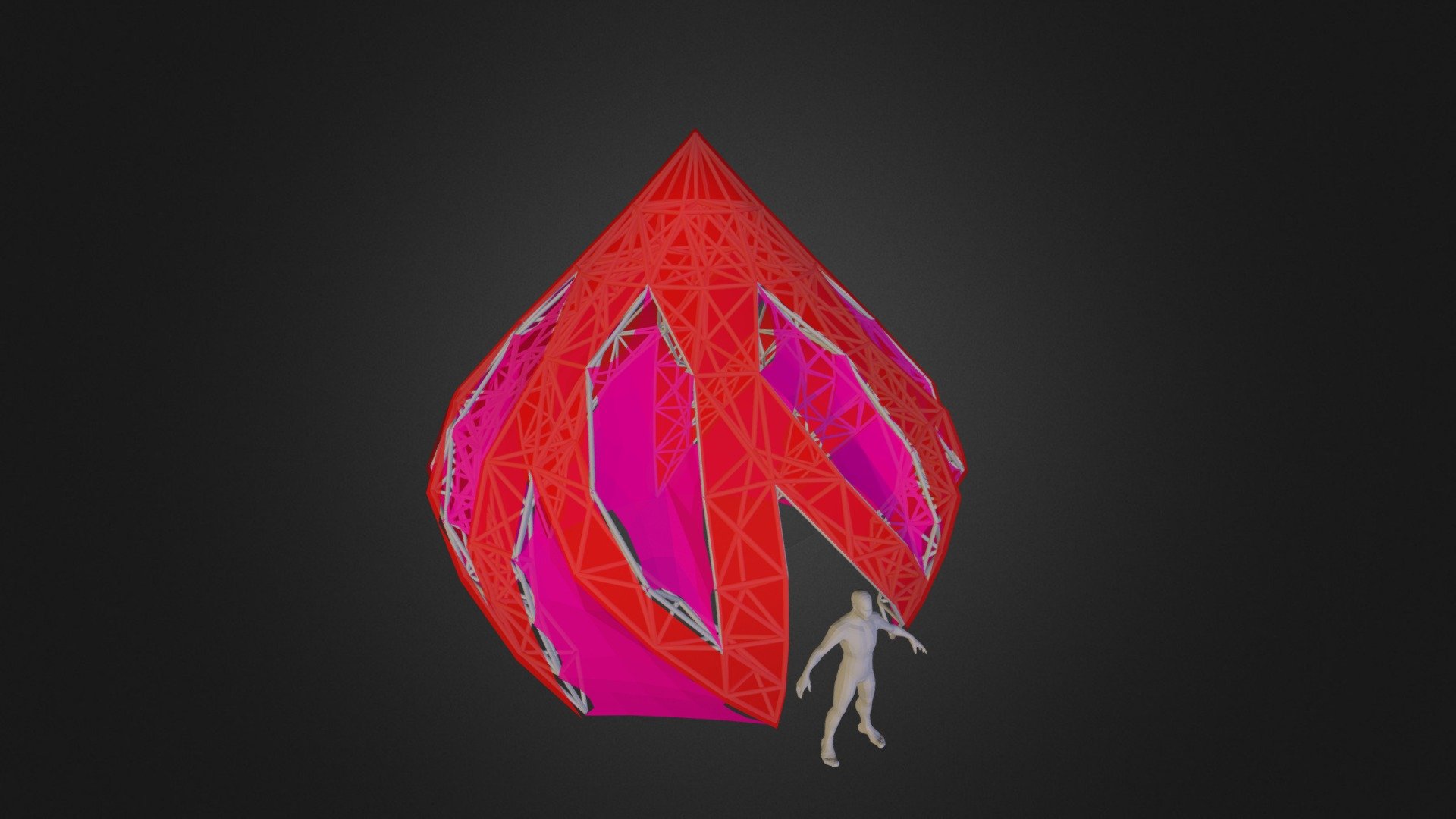 Red Temple - 3D model by Brian Korsedal (@BrianKorsedal) [7f2448c ...