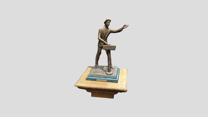 "The Auctioneer" Founder Authorized Edition 3D Model