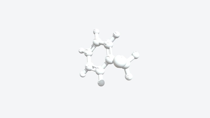 Benzyl Chloride 3D Model — CAS 100-44-7