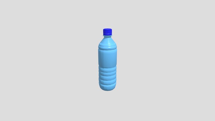 Water bottle 3D Model