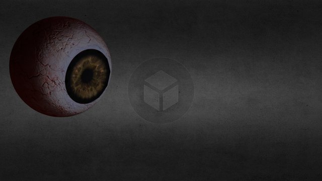 Human Eyeball 3D Model