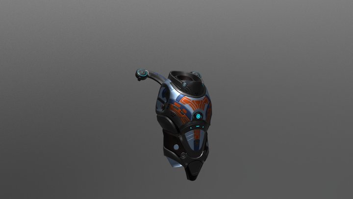 WAR suit alt torso MOD 3D Model