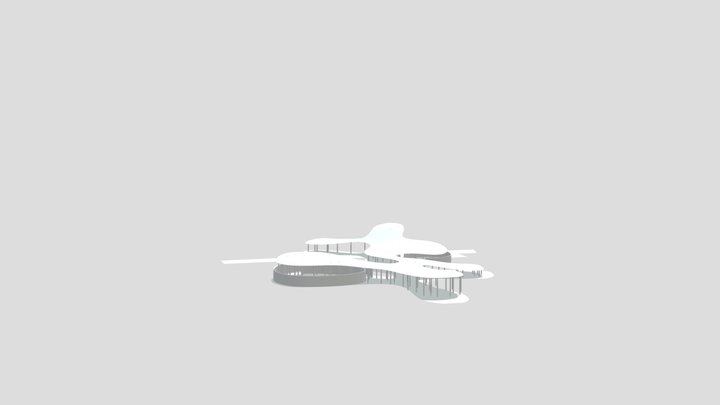 SANAA - Serpentine Pavilion 2009 3D Model