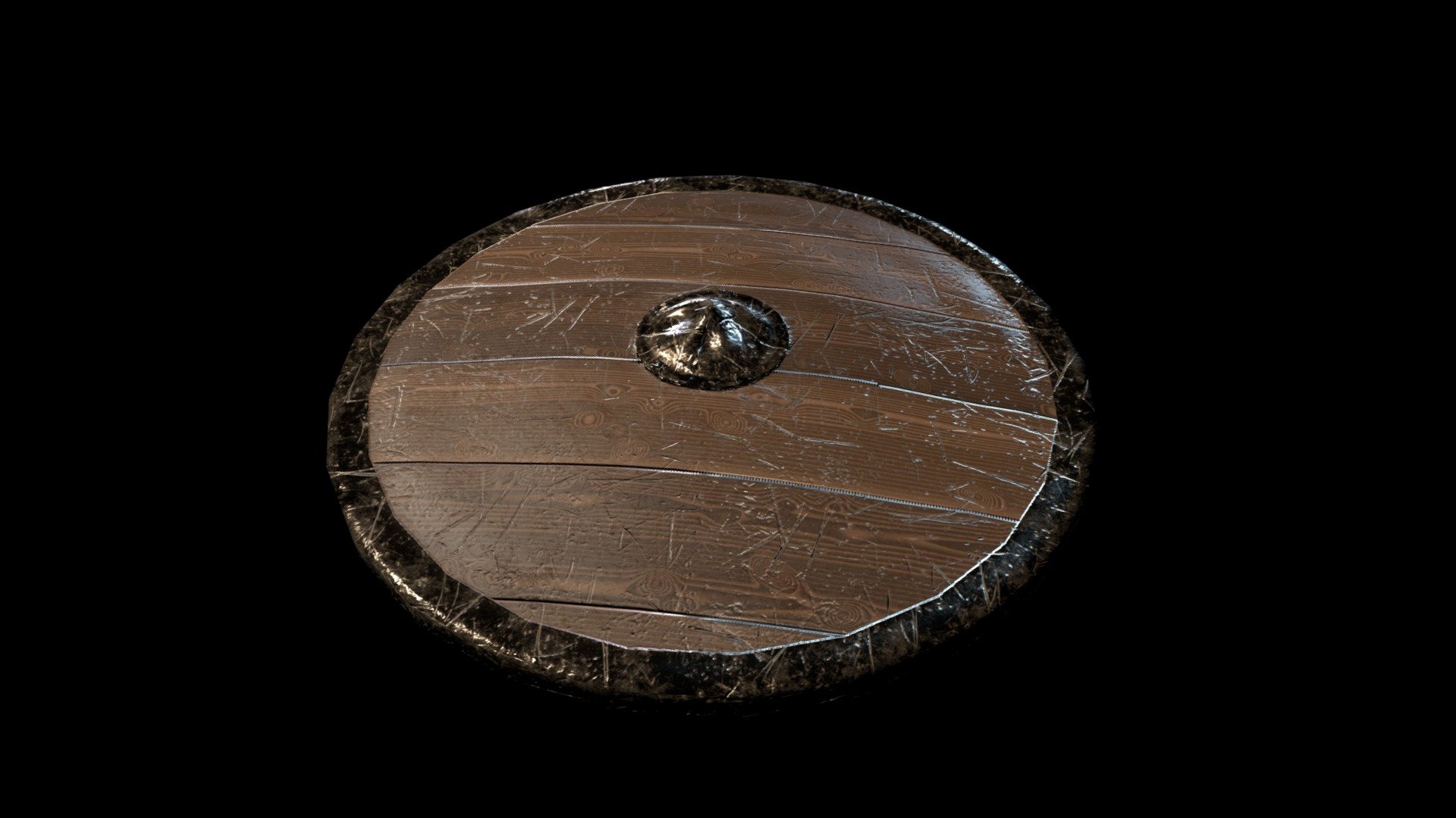 Medieval Shield, Wooden