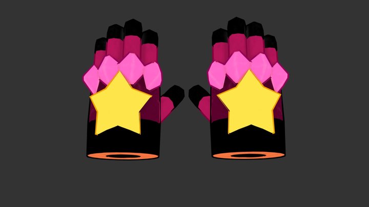 Garnet's Gauntlets (Steven Universe) 3D Model
