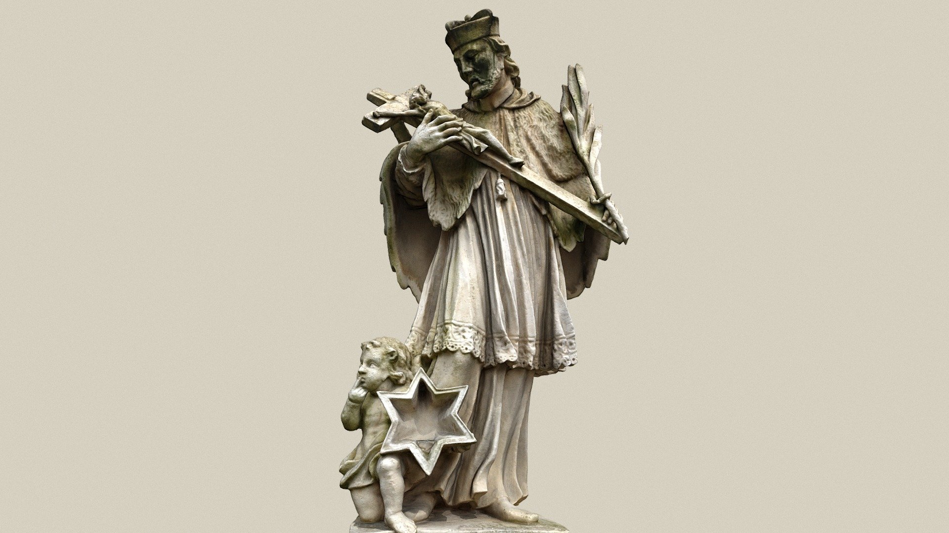 Hl. Nepomuk — Sketchfab embed 3D viewer