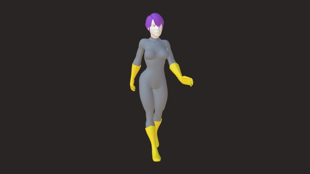 Walk Cycle - versão final - 3D model by VvBarreto [7f27fb7] - Sketchfab