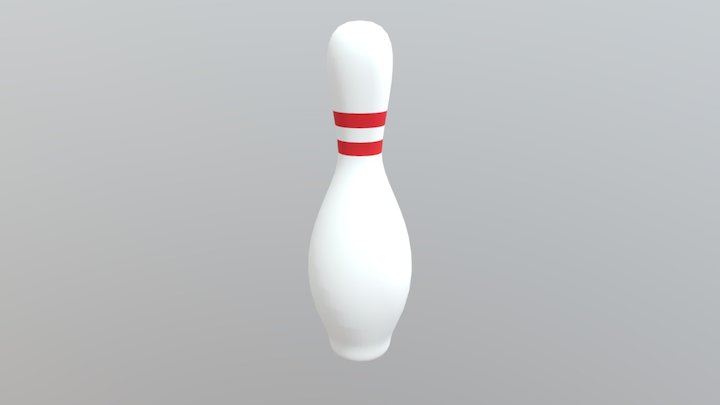 Bowling Pin 3D Model