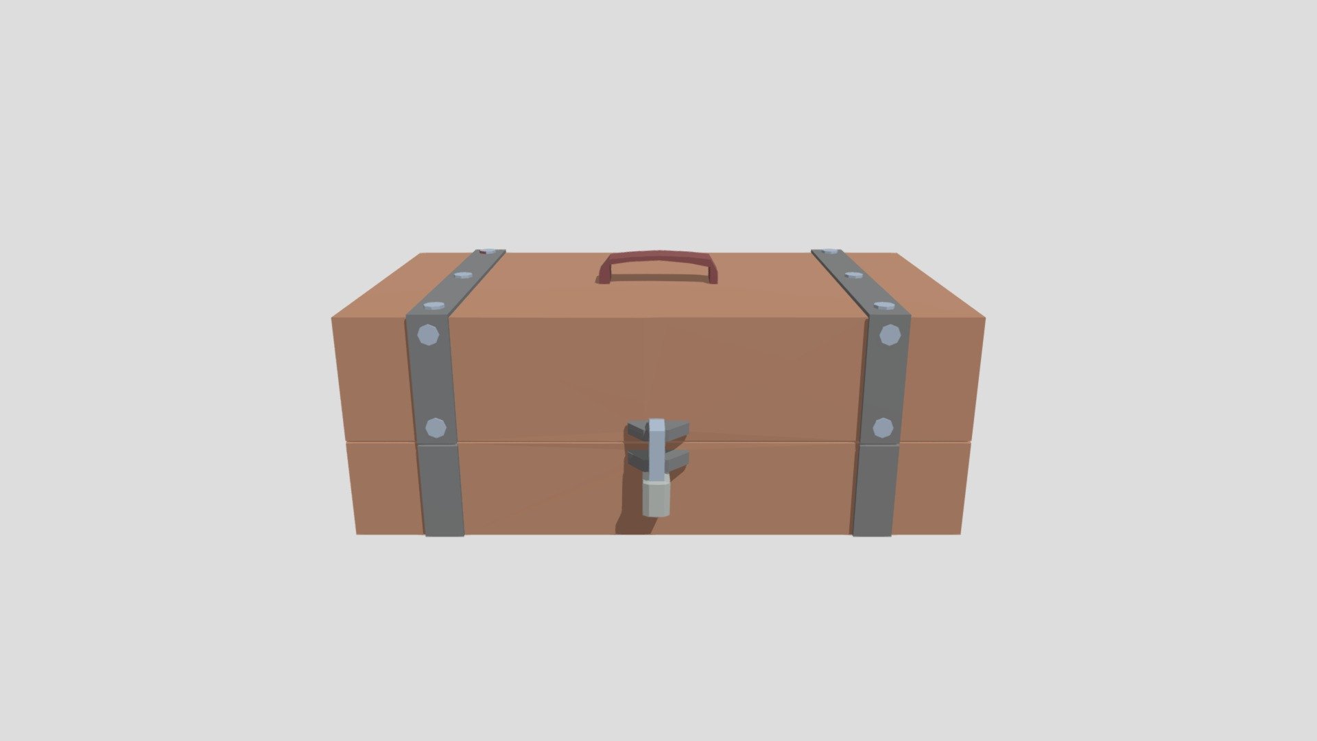 Kuferek Low Poly Style