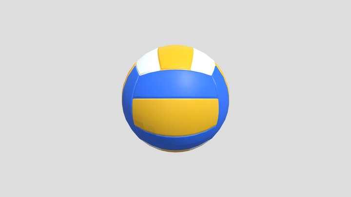 Volleyball 3D Model