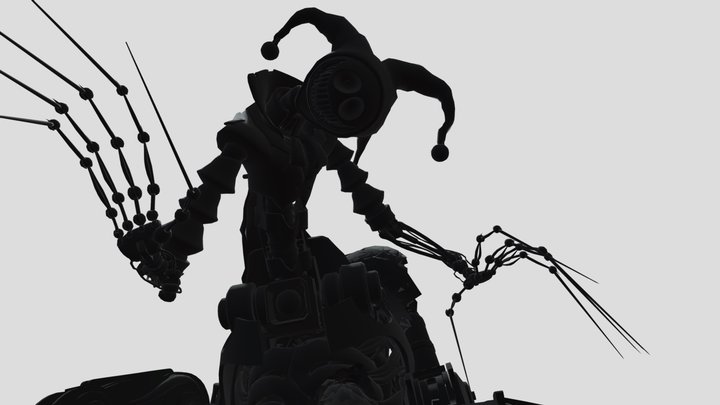 Prototype Jumpscare 3D Model