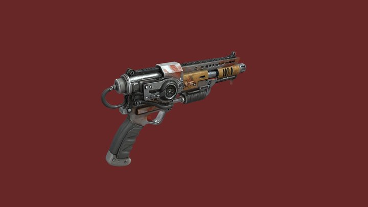 Delta Gun 3D Model