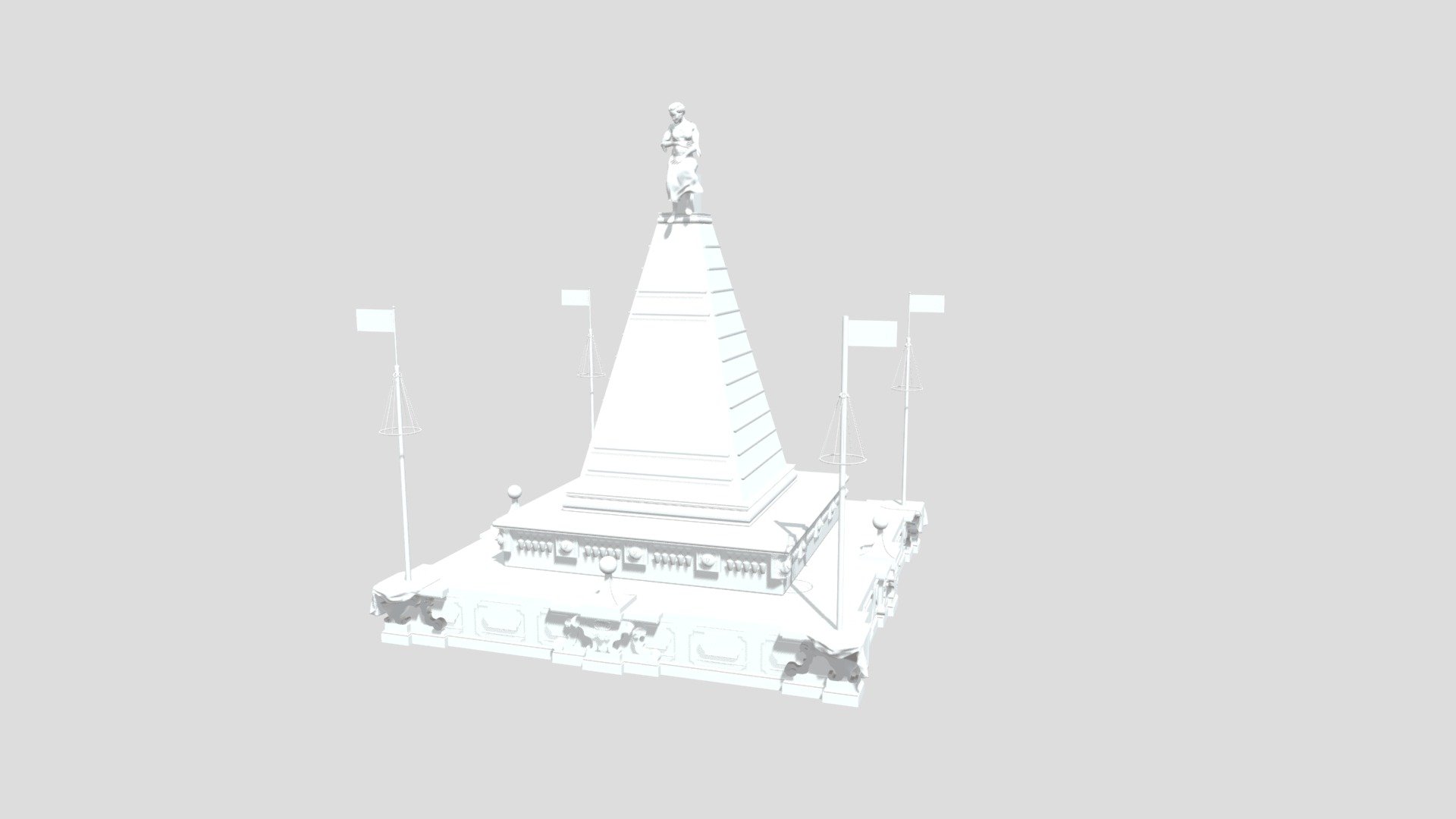 Food Monument WIP 3D model by SimonC (SimonAMC) [7f2a9e5] Sketchfab