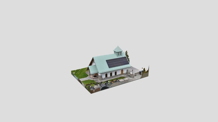 Kaplica-Odrowaz 3D Model