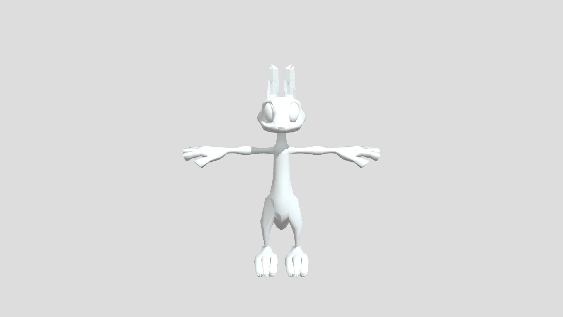 Daxter low poly - Download Free 3D model by ivancrespo2 [7f2b3eb ...