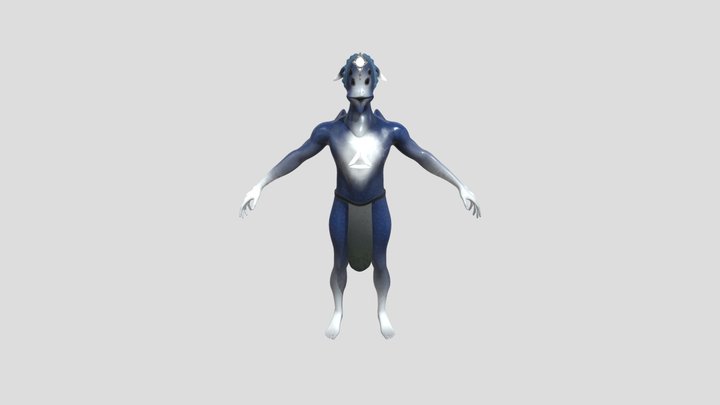 Alien - No man's sky concept 3D Model