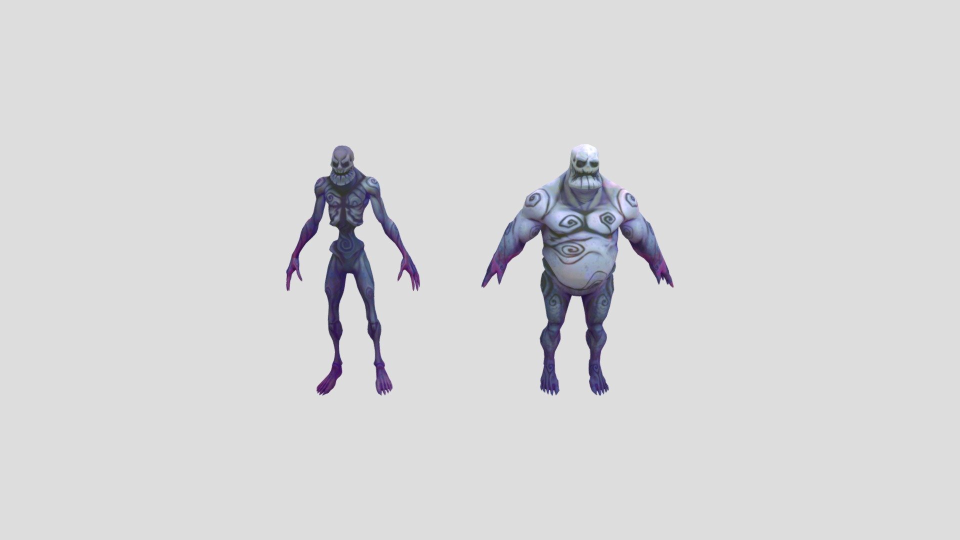 Husk Zombies Download Free 3D model by Cradle of the Cube (Observer