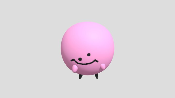 Kirbo v2 3D Model