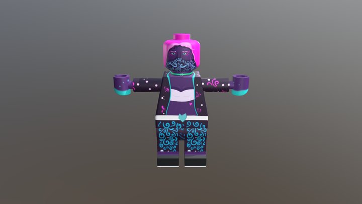 Lego MJR 3D Model
