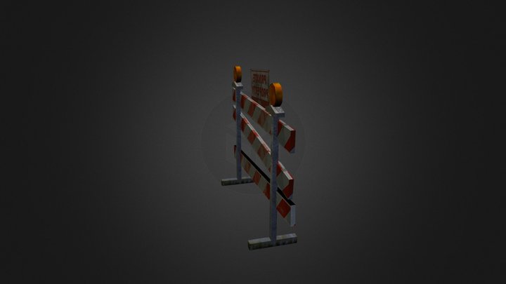 RoadBloack 3D Model