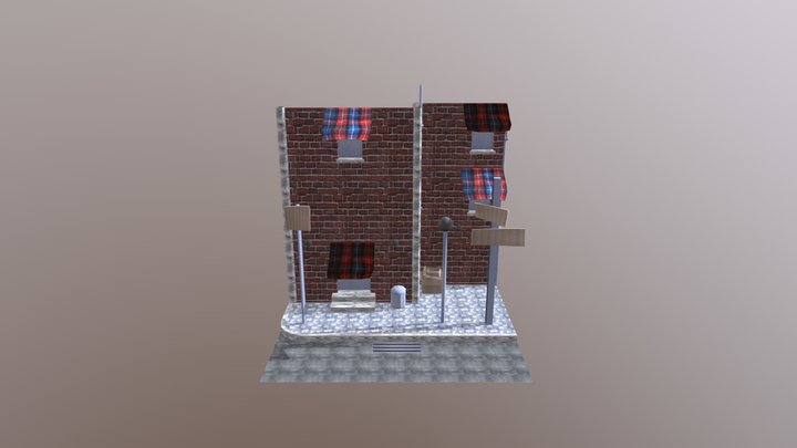 calle_ACTUALIZADO 3D Model