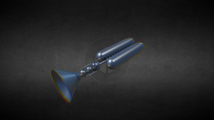 Rocket Engine Experiment 03 3D Model