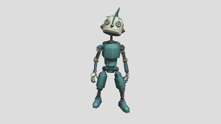 Rodney (Young) 3D Model