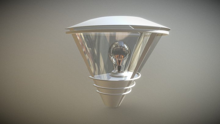 Lampe Extérieure – Kostenloses 3D-Modell STL